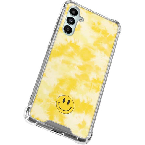 Yellow Tie Die Gabb Phone 4 Clear Case