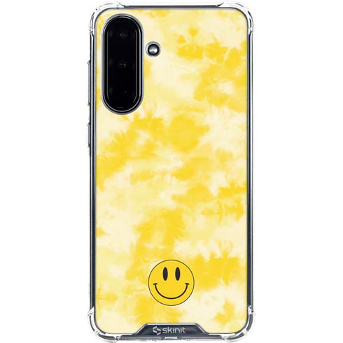 Yellow Tie Die Galaxy A36 5G Clear Case