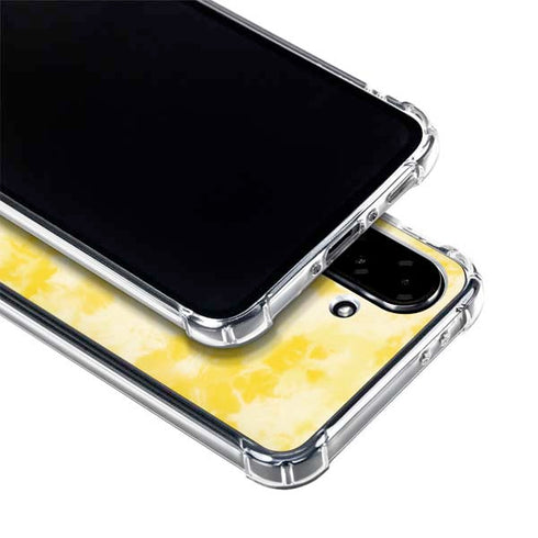 Yellow Tie Die Galaxy A36 5G Clear Case