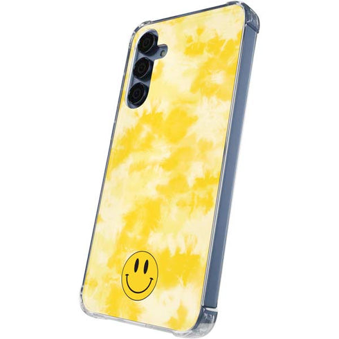 Yellow Tie Die Galaxy A55 5G Clear Case