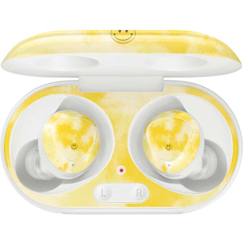 Yellow Tie Die Galaxy Buds Plus Skin
