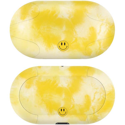 Yellow Tie Die Galaxy Buds Skin