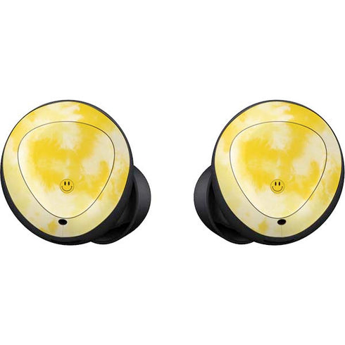 Yellow Tie Die Galaxy Buds Skin