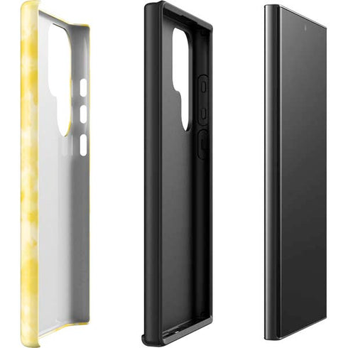 Yellow Tie Die Galaxy S23 Ultra Pro Case