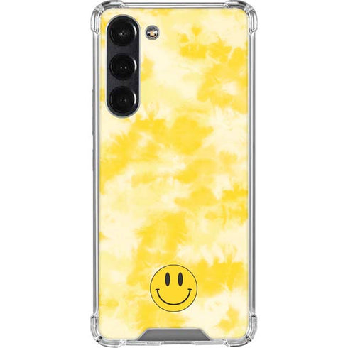 Yellow Tie Die Galaxy S24 FE Clear Case