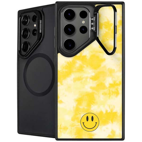 Yellow Tie Die Galaxy S25 Ultra Kickstand Case
