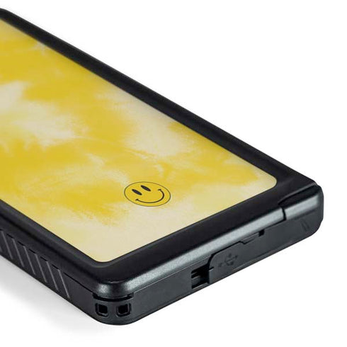 Yellow Tie Die Galaxy S24 Ultra Waterproof Case