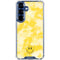 Yellow Tie Die Galaxy S25 Clear Case