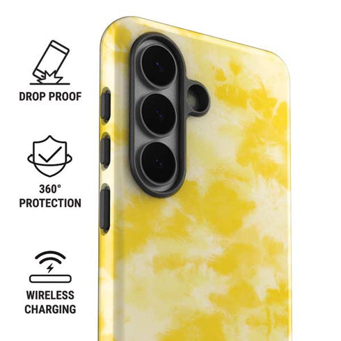 Yellow Tie Die Galaxy S26 Impact Case