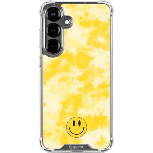 Yellow Tie Die Galaxy S26 Plus Clear Case