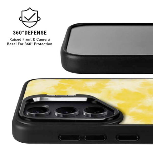 Yellow Tie Die Galaxy S26 Plus Kickstand Case