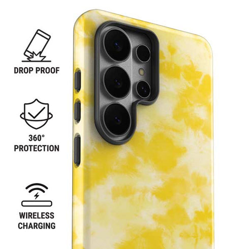 Yellow Tie Die Galaxy S26 Ultra Impact Case