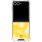 Yellow Tie Die Galaxy Z Flip7 Clear Case