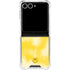 Yellow Tie Die Galaxy Z Flip7 Clear Case