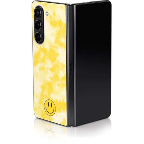 Yellow Tie Die Galaxy Z Fold5 5G Skin