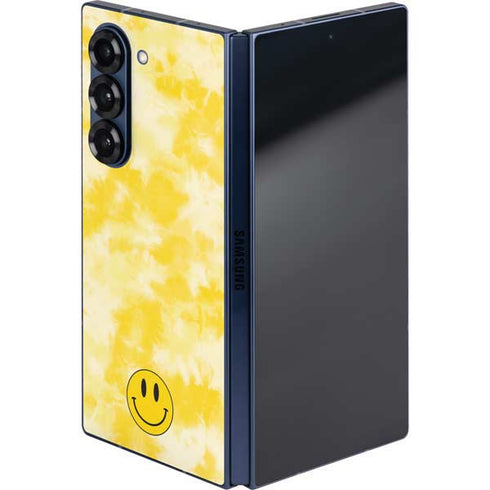 Yellow Tie Die Galaxy Z Fold6 Skin