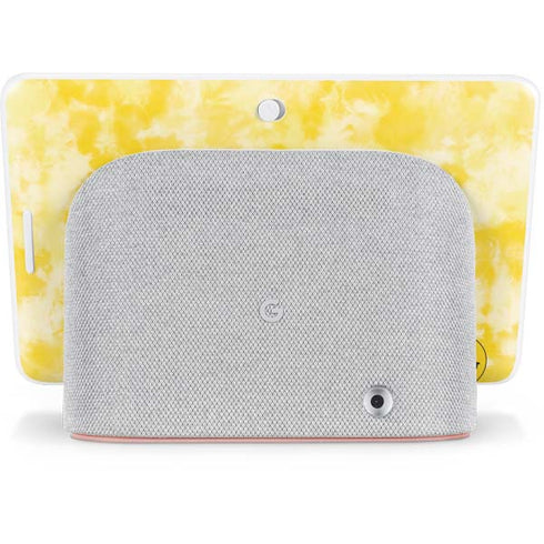 Yellow Tie Die Google Home Hub Skin