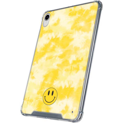 Yellow Tie Die iPad 11th Gen (2025) Clear Case