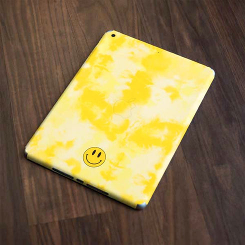 Yellow Tie Die Apple iPad Skin