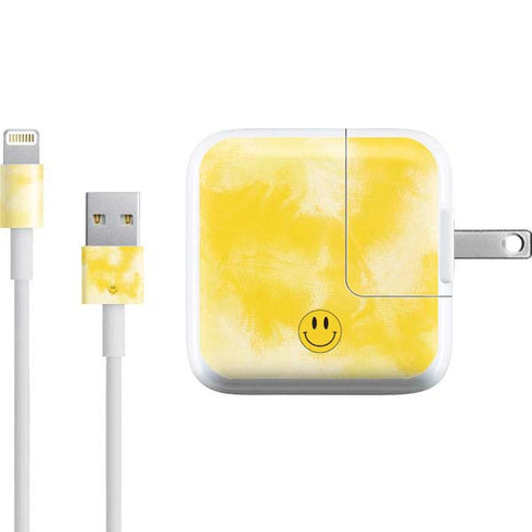 Yellow Tie Die iPad Charger (10W USB) Skin