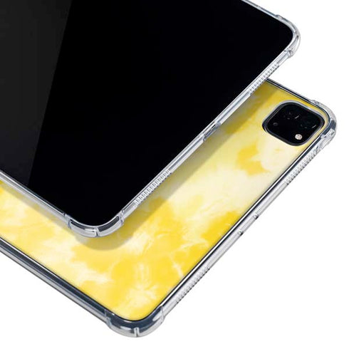 Yellow Tie Die iPad Pro 11in (2024) Clear Case
