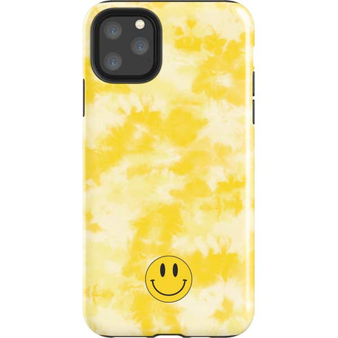 Yellow Tie Die iPhone Cases