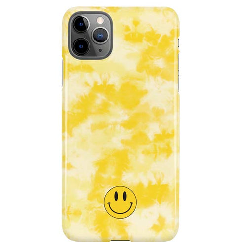 Yellow Tie Die iPhone Cases