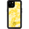 Yellow Tie Die iPhone 15 Plus Waterproof Case