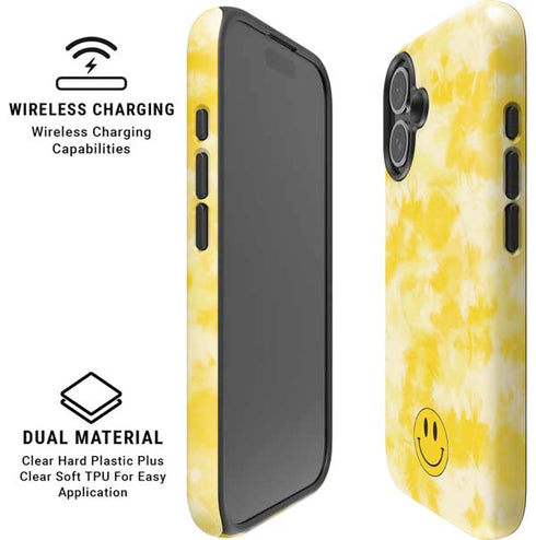 Yellow Tie Die iPhone 16 Magsafe Impact Case