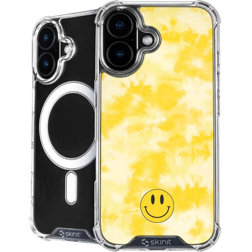 Yellow Tie Die iPhone 16 Plus MagSafe Case