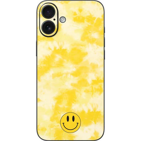 Yellow Tie Die iPhone 16 Plus Skin