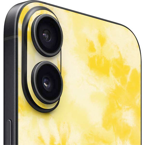 Yellow Tie Die iPhone 16 Plus Skin