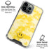 Yellow Tie Die iPhone 16 Pro Max Clear Case
