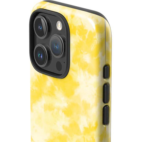 Yellow Tie Die iPhone 16 Pro Max Impact Case