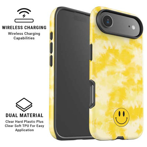 Yellow Tie Die iPhone 17 Air Magsafe Impact Case