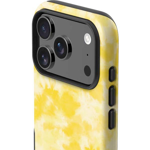 Yellow Tie Die iPhone 17 Pro Impact Case