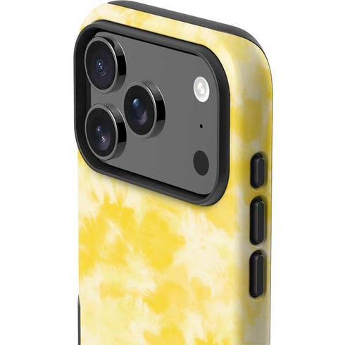 Yellow Tie Die iPhone 17 Pro Max Impact Case