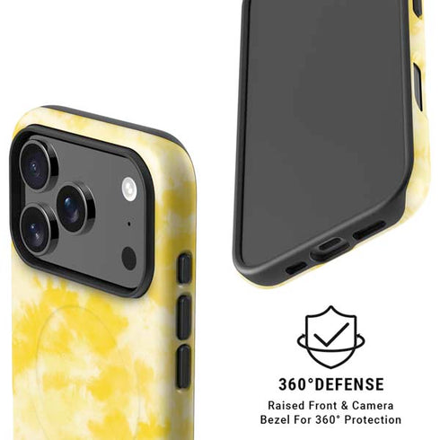 Yellow Tie Die iPhone 17 Pro Max Magsafe Impact Case