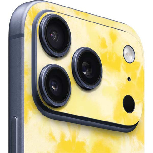 Yellow Tie Die iPhone 17 Pro Max Skin