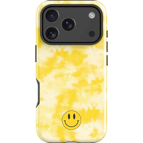 Yellow Tie Die iPhone 18 Pro Impact Case