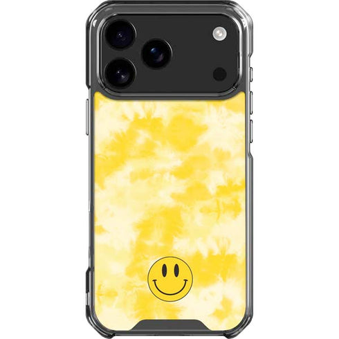Yellow Tie Die iPhone 18 Pro Max Clear Case