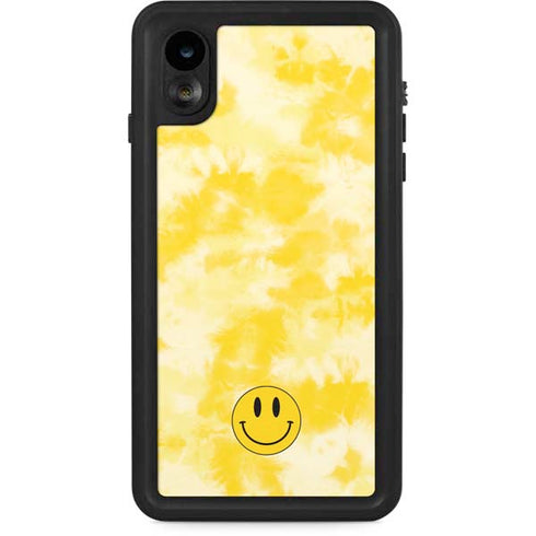 Yellow Tie Die iPhone Cases