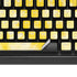 Yellow Tie Die K95 RGB PLATINUM Mechanical Gaming Keyboard Skin