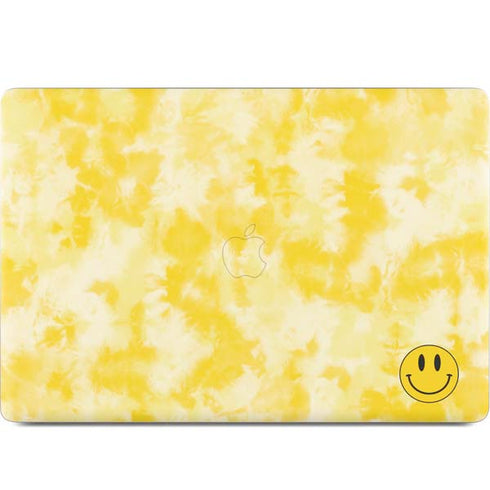 Yellow Tie Die MacBook Skins