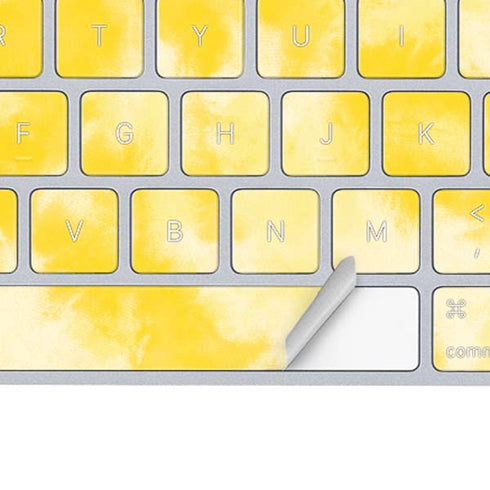 Yellow Tie Die Magic Keyboard Skin