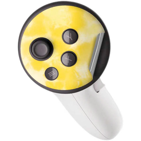 Yellow Tie Die Meta Quest 3S Skin