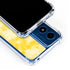 Yellow Tie Die Moto G 5G (2024) Clear Case
