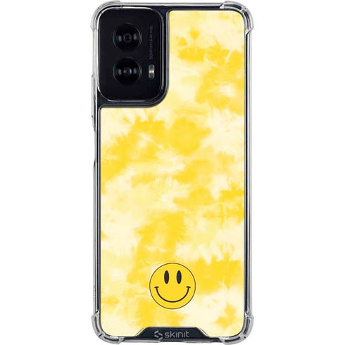Yellow Tie Die Moto G Power 5G (2024) Clear Case