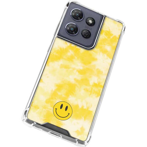 Yellow Tie Die Moto G Power 5G (2025) Clear Case