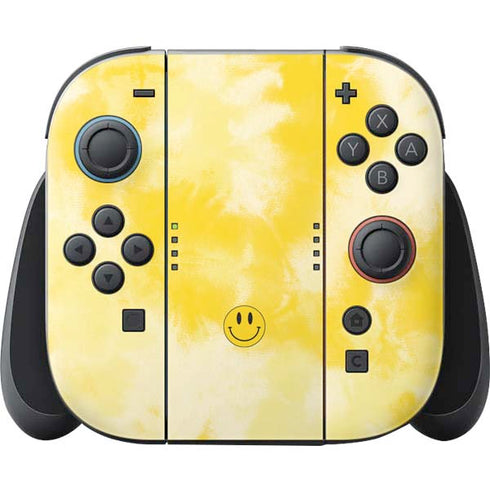 Yellow Tie Die Nintendo Skins